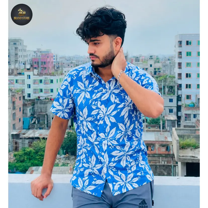 প্রিমিয়াম ১০০% কটন হাফ হাতা শার্ট - Code 03